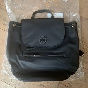 AUTHENTIC TORY BURCH NYLON FLAP BACKPACK
